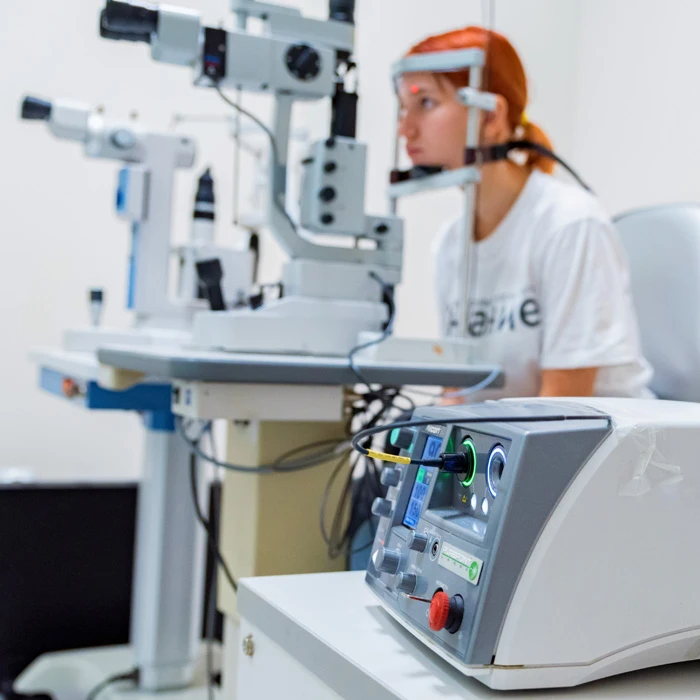 panretinale Laserbehandlung