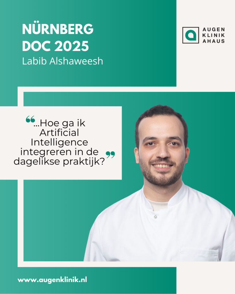 Labib Alshaweesh 4 - DOC 2025 Nürnberg | Experts in de focus Internationaal Oogheelkundig Congres - Augenärzte Gerl & Kollegen