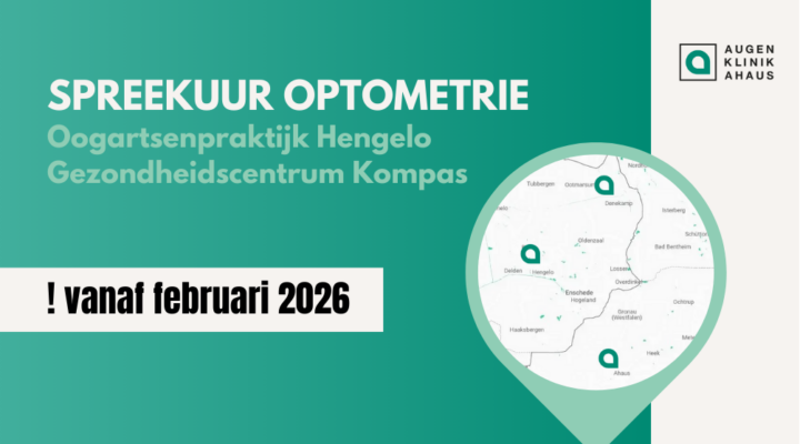 Aktuelles Beitragsbild - Optometrie spreekuur | Hengelo (GC Kompas) - Augenärzte Gerl & Kollegen