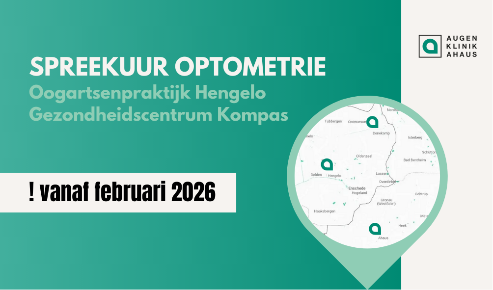 Aktuelles Beitragsbild - Optometrie spreekuur | Hengelo (GC Kompas) - Augenärzte Gerl & Kollegen