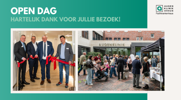 Nieuws Opening OpenDag - OPEN DAG | Bedankt aan iedereen! - Augenärzte Gerl & Kollegen